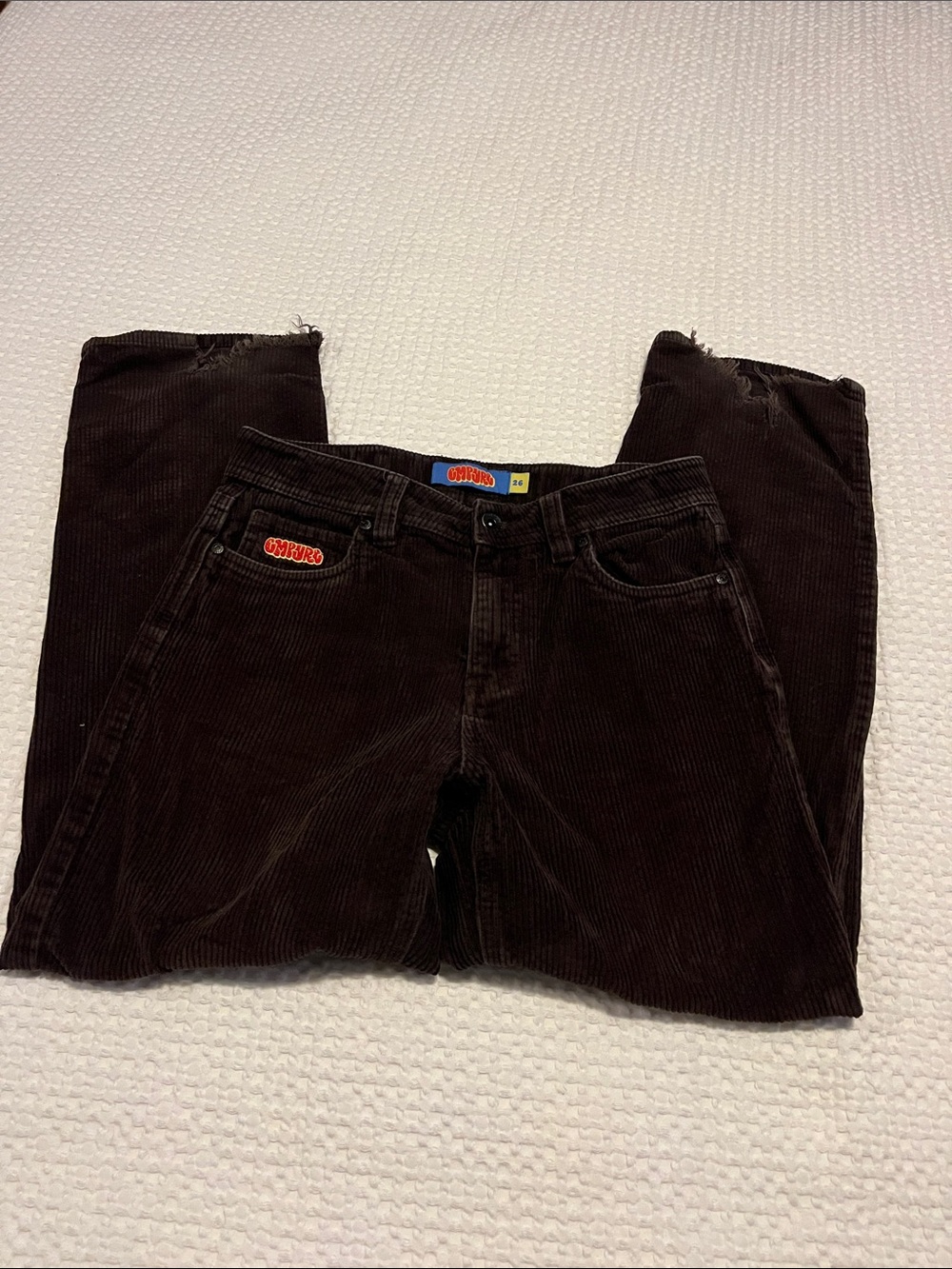 Empyre Kids Corduroy Pants in Chocolate Brown